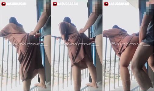 Bokep Hijab Binor Selingkuh Main Di Balkon